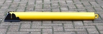 Fold Down Parking Post in the Down Position