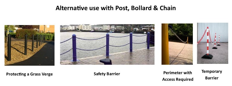 Parking Posts & Bollards Chain Examples