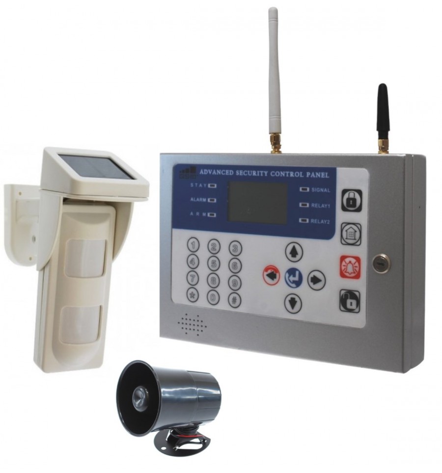 KP Heavy Duty GSM Alarm with Outdoor Pet Friendly Wireless PIR
