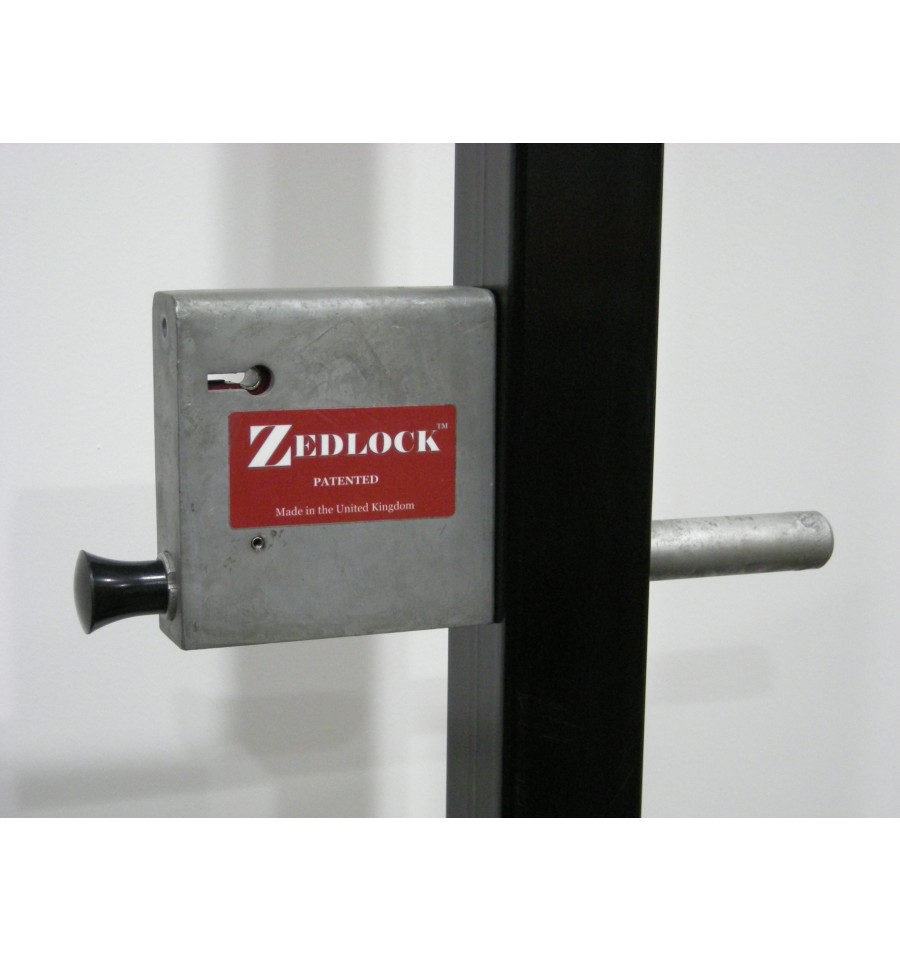3lever Secure Gate LockSteel 50 mm Gates Zedlock B
