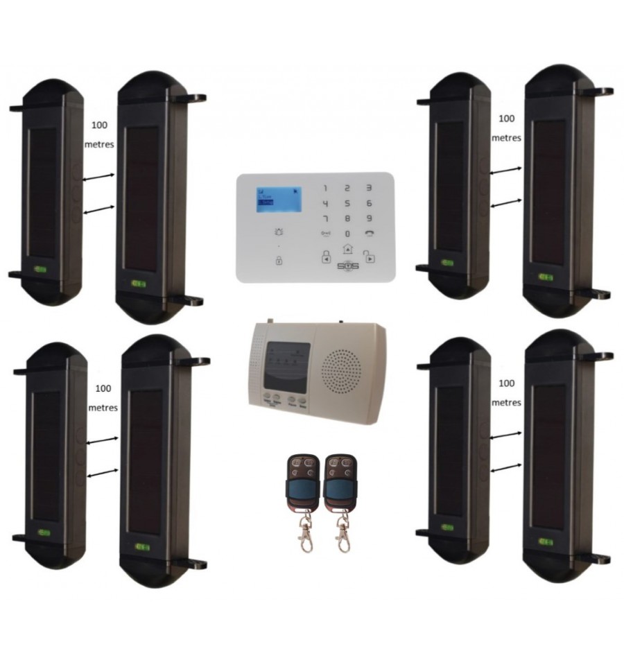 Wireless Comprehensive Perimeter AlarmKP 3G GSM AutoDialler