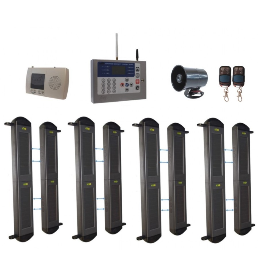 Comprehensive Wireless 2B Perimeter AlarmKP GSM DiallerWired Siren