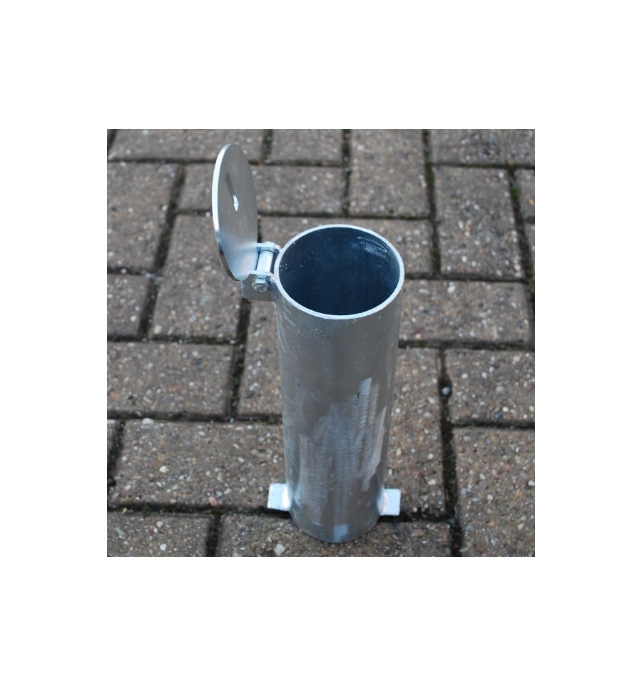 76 mm Removable Yellow Security Post Chain Eyelet