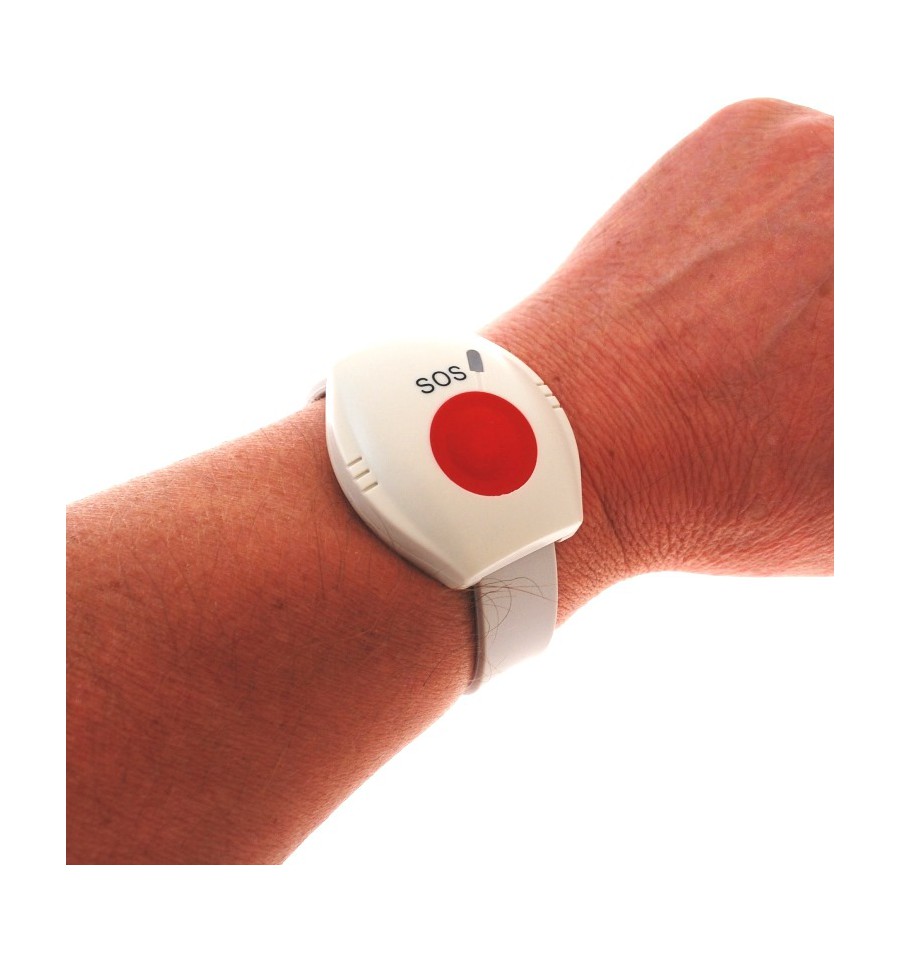 Wrist Band Alarm Emergency Elderly Panic Bracelet Personal Alarm  Fruugo IE
