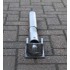 Bendy Fold Down Stainless Steel Parking Post (laying flat)