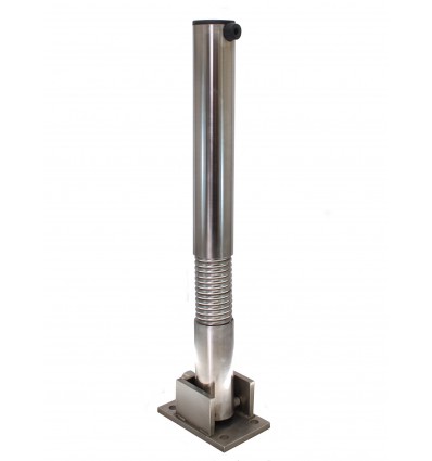 Bendy Fold Down Stainless Steel Parking Post 