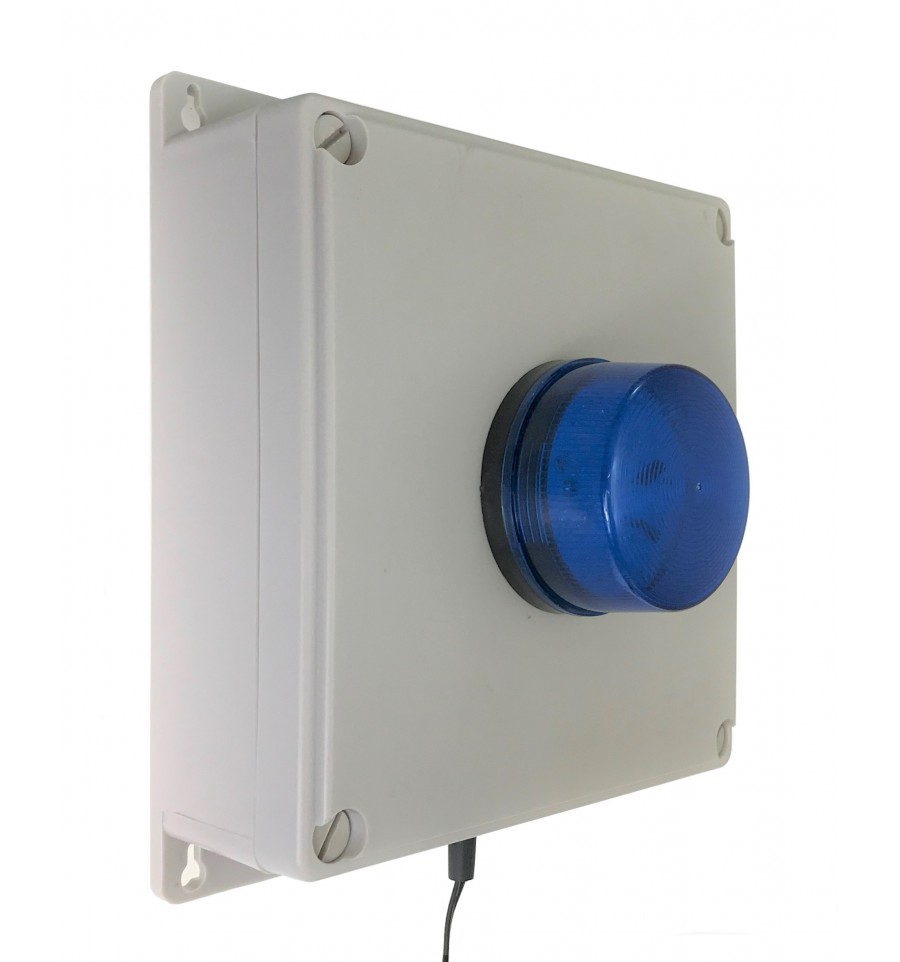 100 metre Wireless Panic Alarm with Buzzer & Flashing LED Strobe.