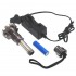 Powerful LED Flashlight (shown with battery and charger).