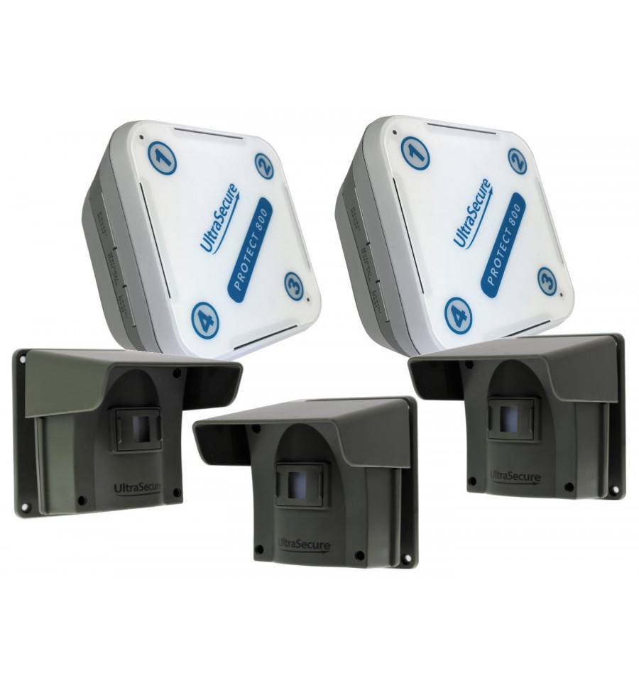 Protect 800 Long Range Wireless Driveway Alert Multi System