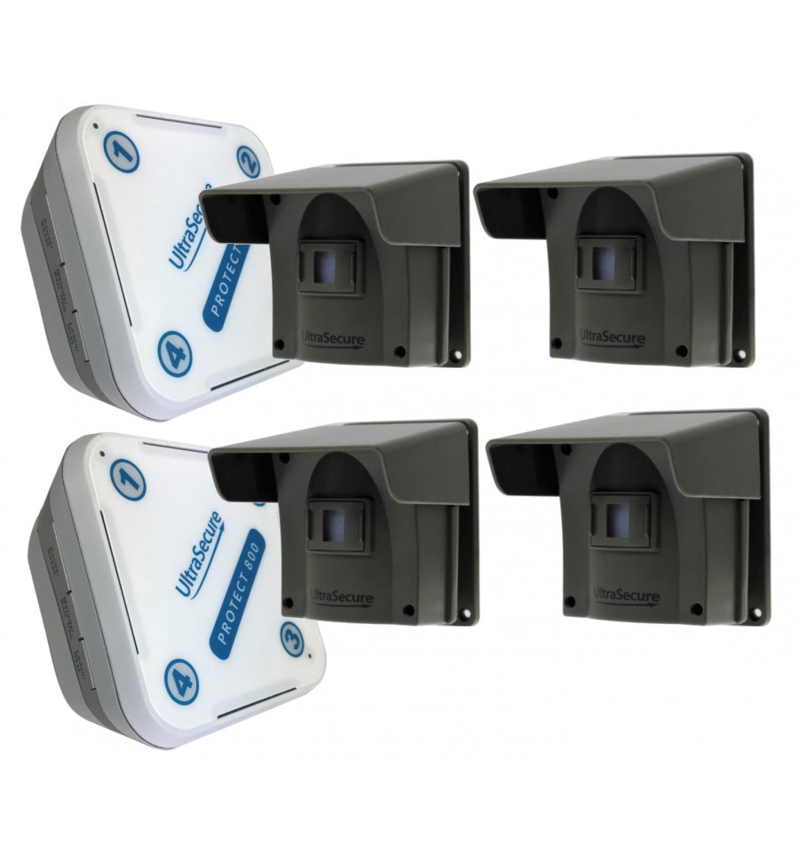 Protect 800 Long Range Wireless Driveway Alert Multi Plus System