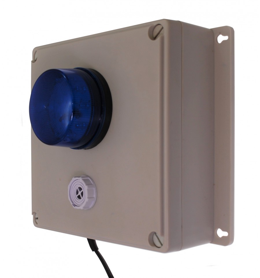 Long Range 800 metre Wireless Warehouse Siren & Flashing LED Kit