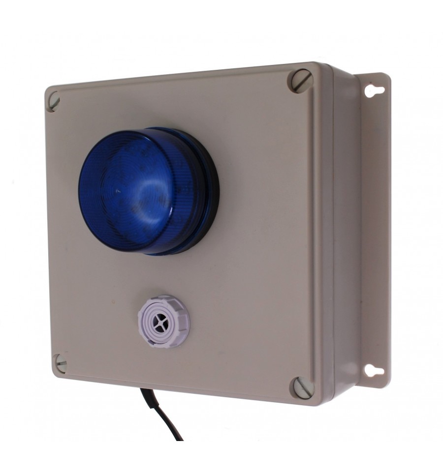 Wireless SB SOS Alarm Siren Panel with Siren Blue Flashing LED