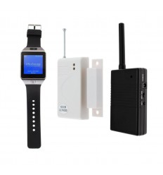 Door Alert Watch & Pager System with Repeater