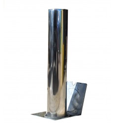 Stainless Steel TP-200 Telescopic Security & Parking Post.