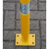 Bendy Fold Down Yellow Parking Post 