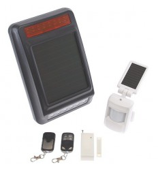 JB Solar Powered Wireless Alarm System C 