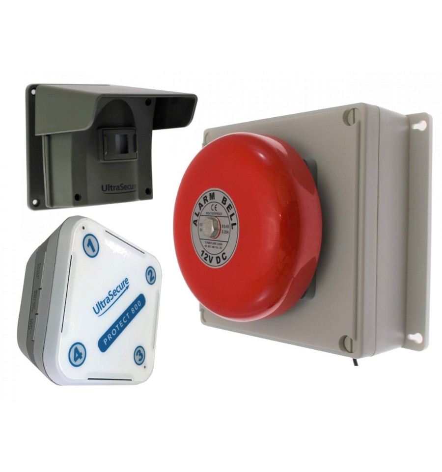 Protect 800 Driveway Alert & Outdoor Bell Receiver & Indoor Receiver