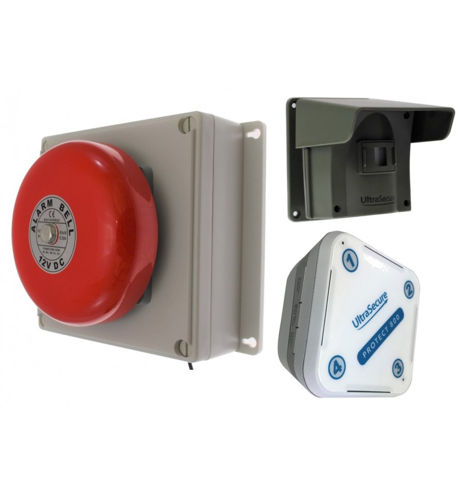 Protect 800 Driveway Alert & Outdoor Bell Receiver & Indoor Receiver