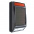 Solar Charged Siren, Flashing Strobe Light & Wireless Receiver. 