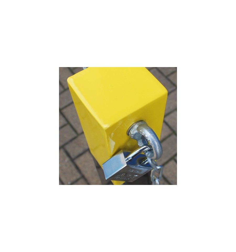Heavy Duty Security Post & Chain Eyelets Integral Lock