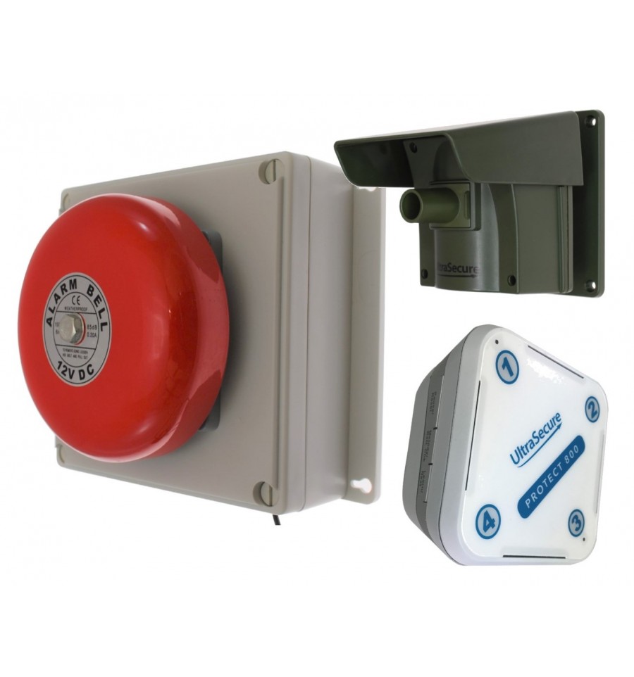 Protect 800 Driveway Alert & Outdoor Bell Receiver & Indoor Receiver