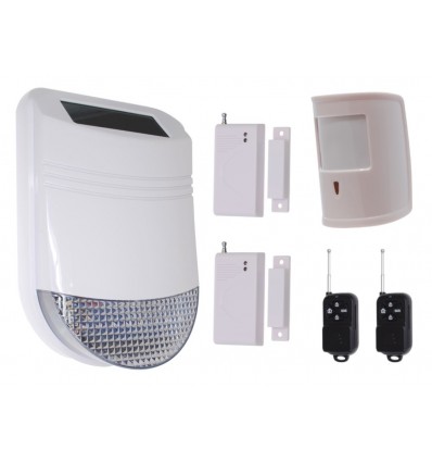 HY Solar Wireless Siren Alarm Kit 5