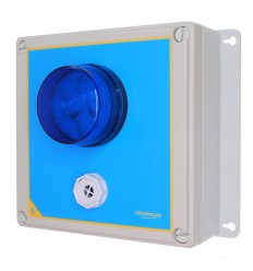 DA600+ Wireless Alarm Siren Control Panel with Adjustable Siren & Blue Flashing LED