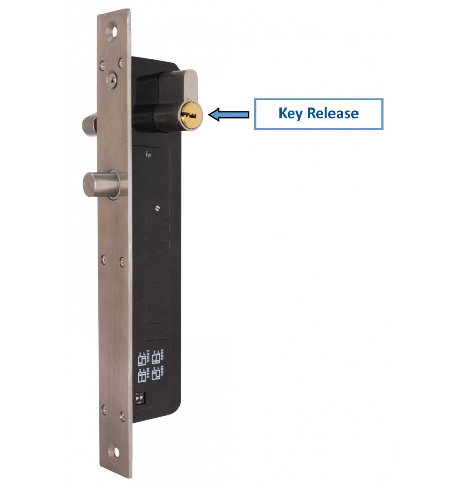 Electronic Door Lock with Manual Release Options