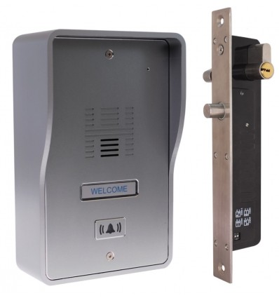 3G GSM Audio Intercom with Electronic Door Lock