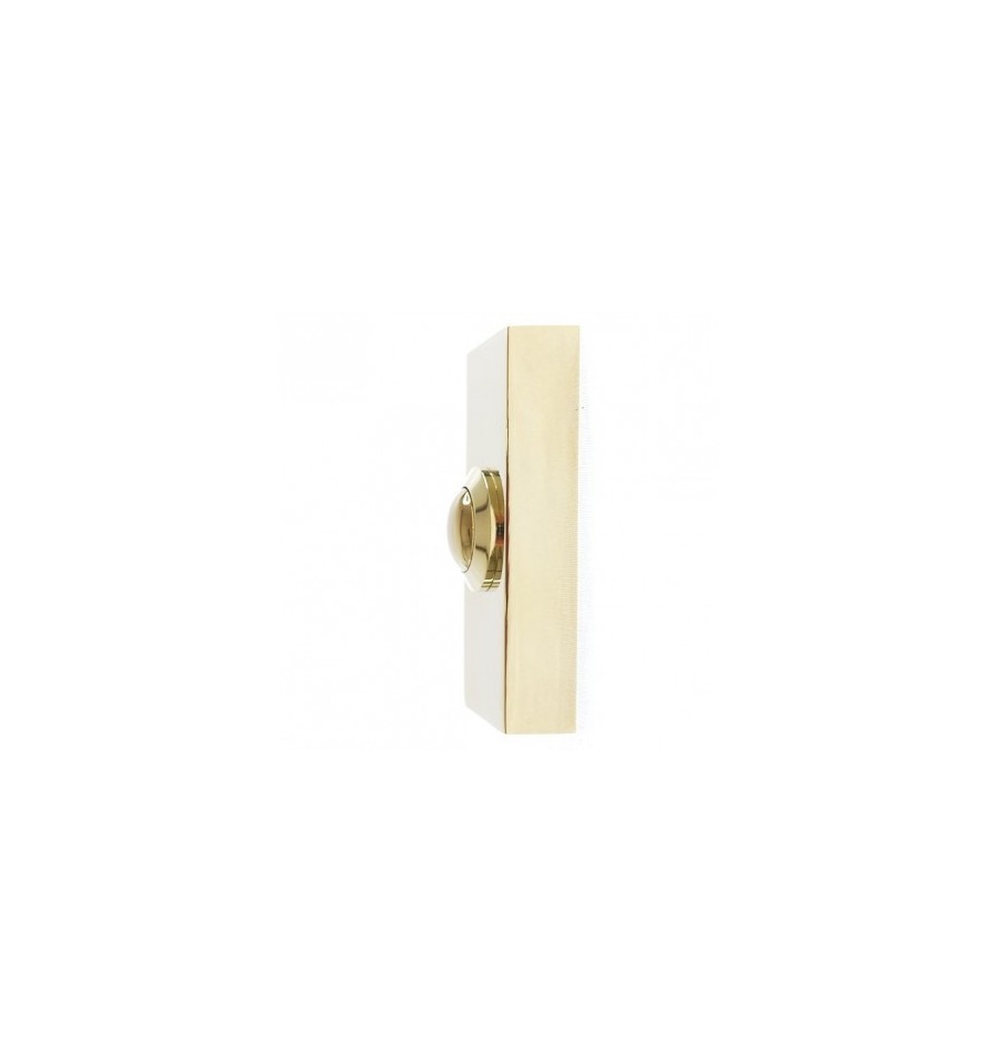 Long range 800 metre Wireless DoorbellBrass Finished Push Button