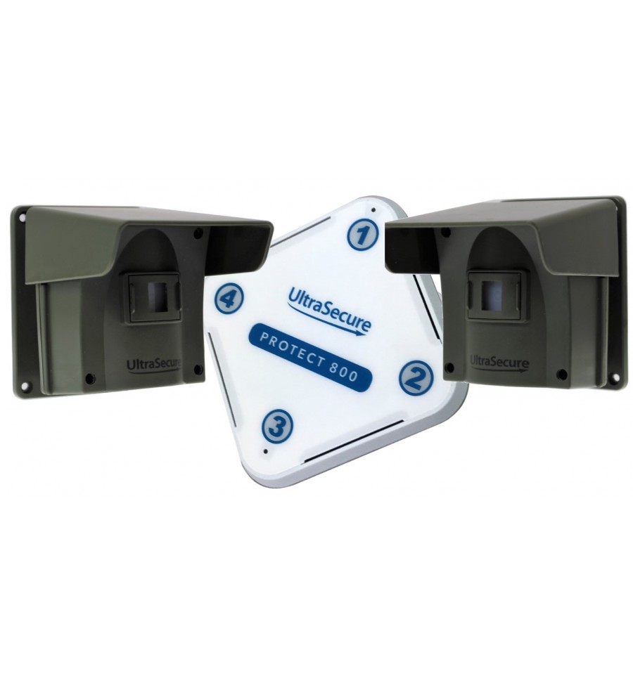 Protect 800 Long Range Wireless Driveway Alarm with 4G Battery Camera