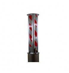 Anti-Ram Fully Telescopic RB-100R 100 mm Square Security Post (001-4750 K/D, 001-4740 K/A)