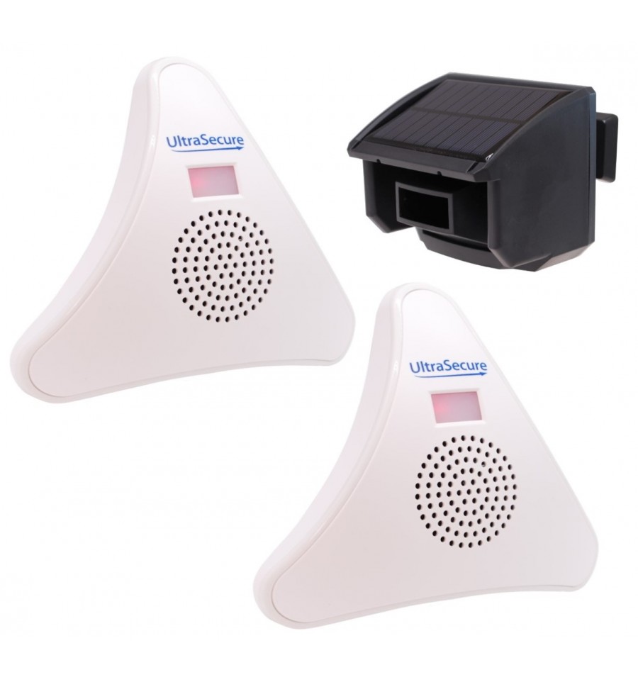 2 x Receiver DA600T Wireless Garden & Driveway Alarm