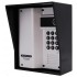 Silver Caller Station with Keypad (UltraCom2) with Black Hood