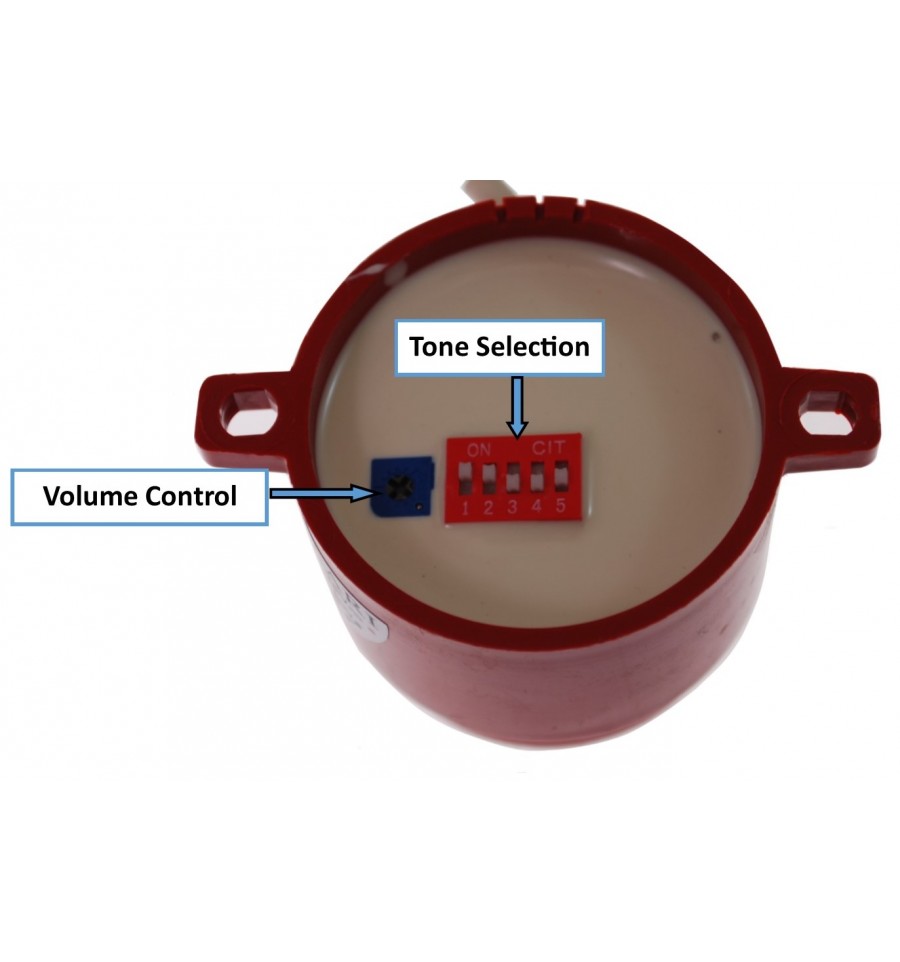 Wireless Commercial Flashing LED Doorbell Kit