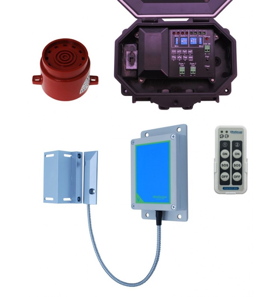 Long range Gate Opening AlarmAdjustable Outdoor Siren