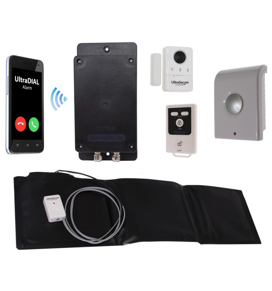 Battery 3G GSM Wireless Boat Alarm UltraDIALUltra Secure Direct