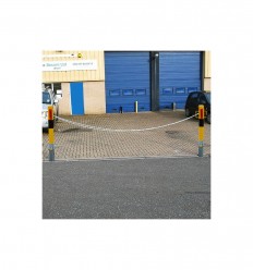 2 x Heavy Duty 140Y Removable Security Posts & Chain Kit (001-4160).