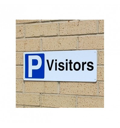 External Visitor Wall Mounting Parking Sign