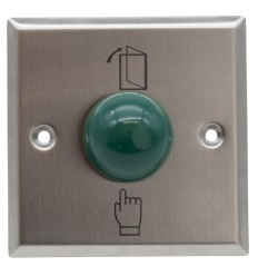 Wired Green Push Button