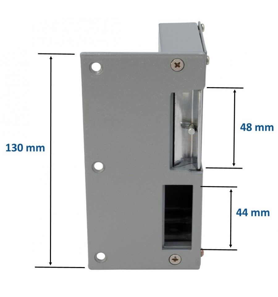 12v Automatic Door Latch with secondary lock recess