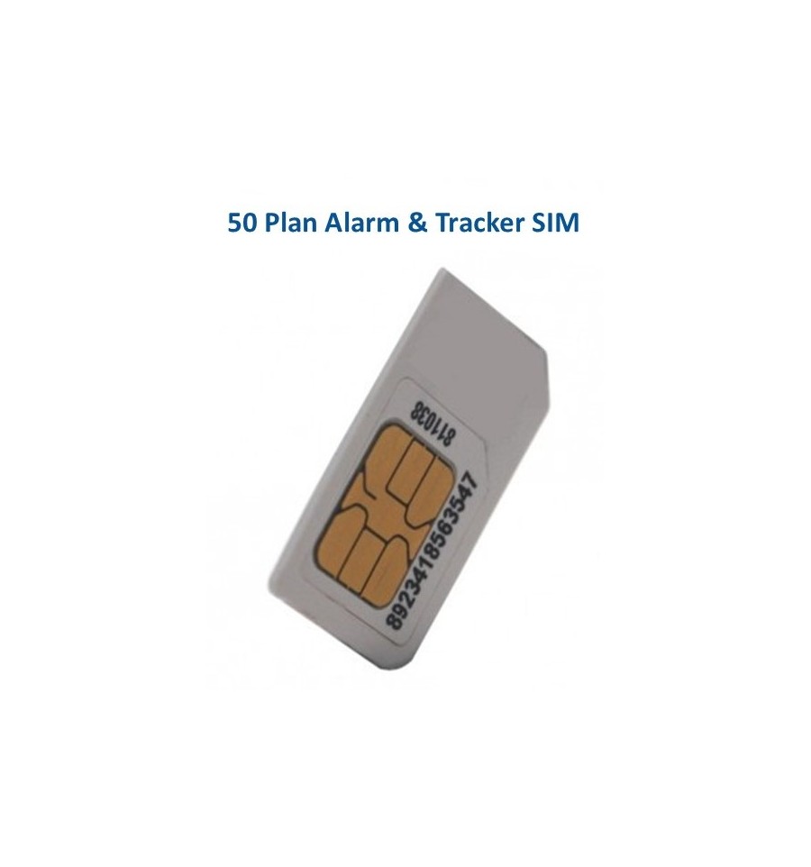 Roaming SIM Card for Alarms & Trackers 50 Plan Data Enabled
