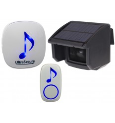 DA600 Wireless Solar PIR Driveway Alarm & Doorbell Kit
