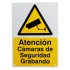 A4 External CCTV Warning Sign (Spanish Language)