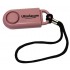 Pink Personal Alarm with built in 120 Decibel Siren
