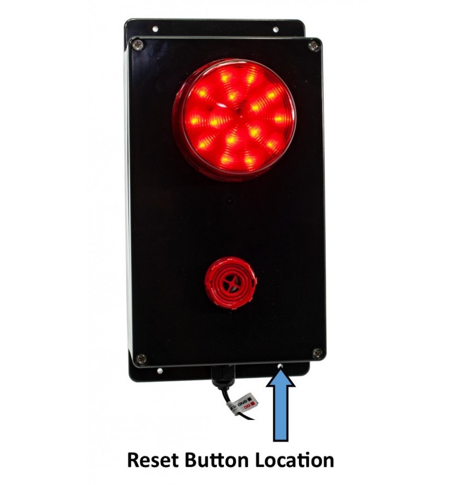 Disabled Pull Cord Wireless KP Alarm with Adjustable Siren & Strobe