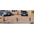 Black TP-200 Telescopic Security & Parking Post with Cap