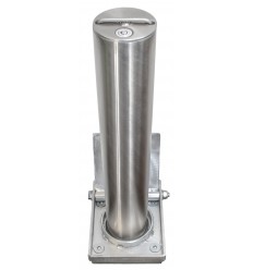 Stainless Steel RB-200SS Retractable Telescopic Security Bollard (001-4640 K/D, 001-4630 K/A)