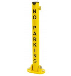 610Y 'No Parking' Fold Down Parking Post