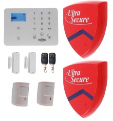 KP9 4G Pet Friendly Alarm Kit F with 2 x Dummy Alarm Boxes